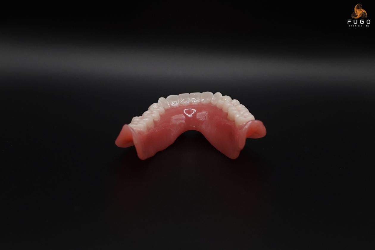 lower denture fugo multimaterial print